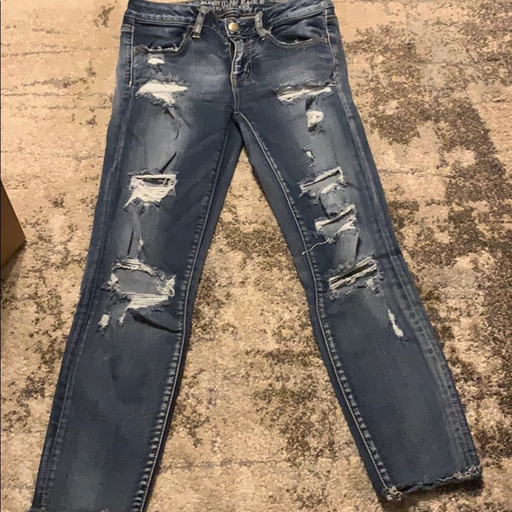 American Eagle dark denim jeans